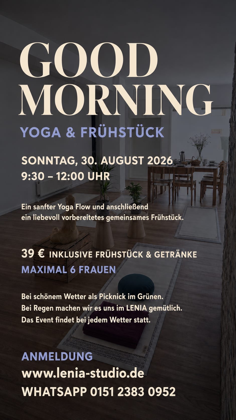 Yoga & Frühstück im LENIA in Buchen (Odenwald)