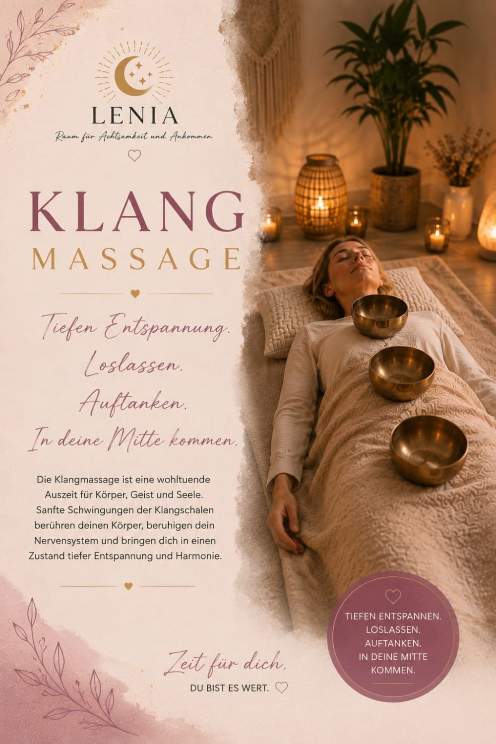 Klangmassage im LENIA 