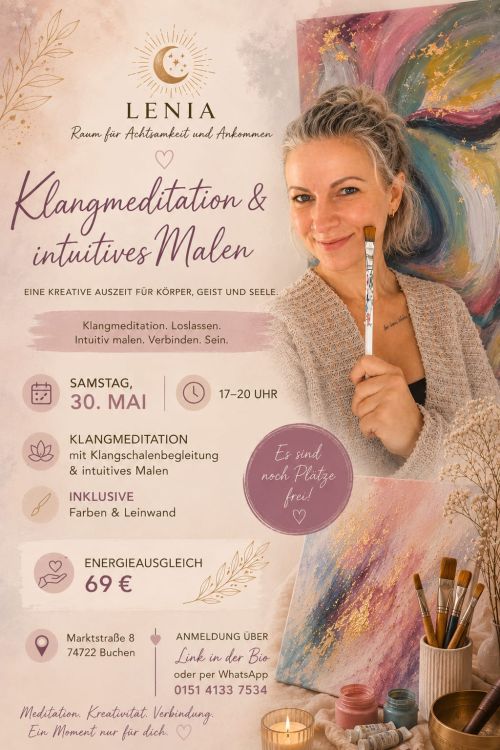 Klangmeditation & intuitives Malen