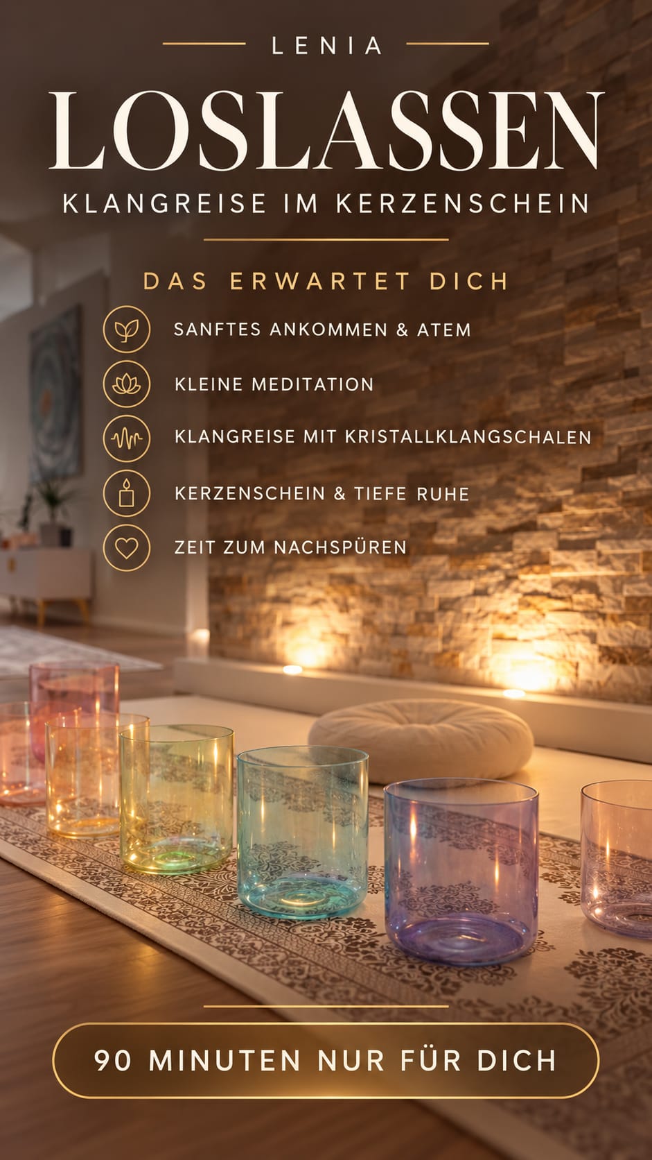 Loslassen · Klangreise im Kerzenschein